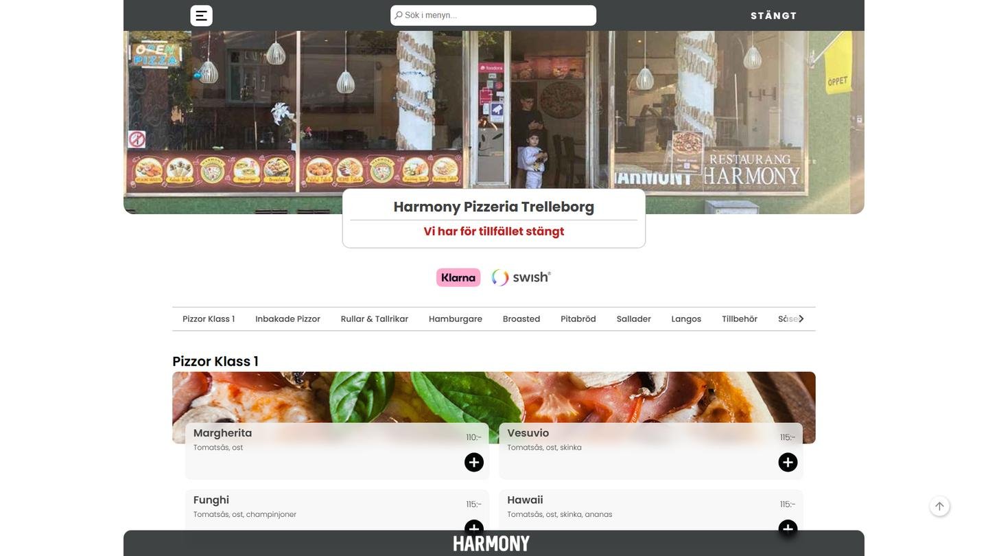 Harmony Pizzeria