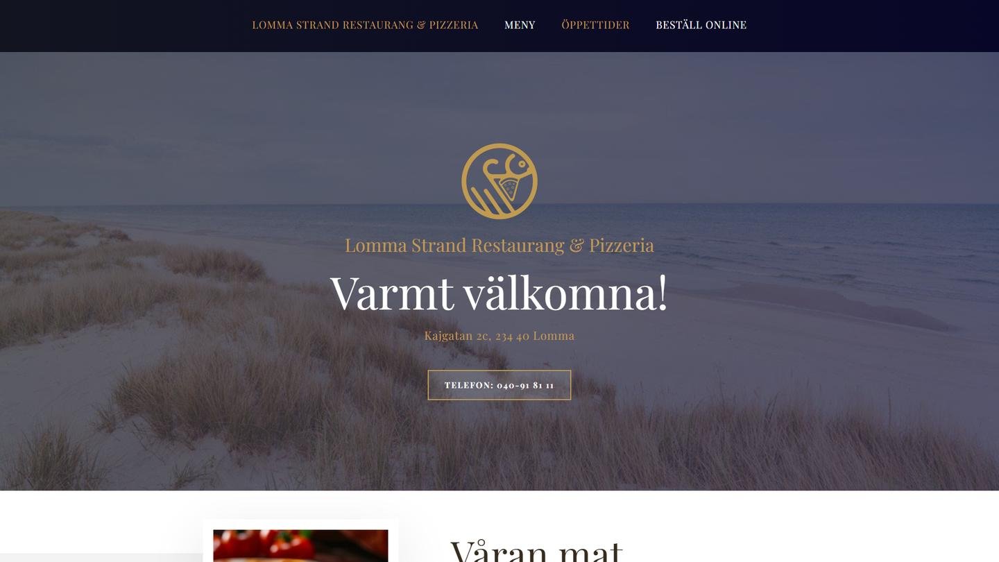 Lomma Strand Restaurang & Pizzeria