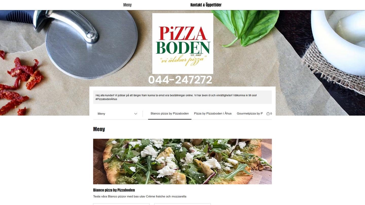 Pizzaboden