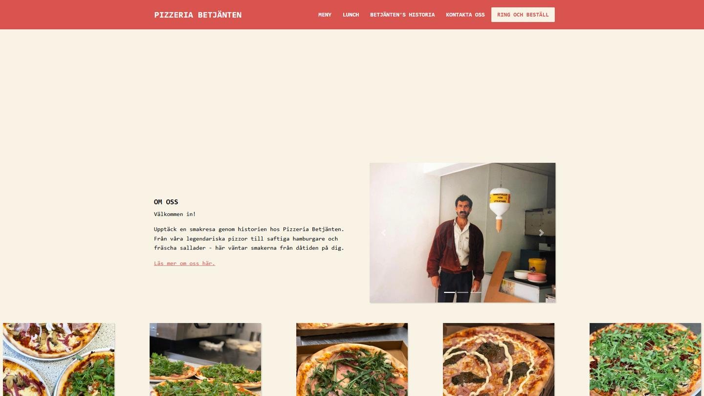 Pizzeria Betjänten