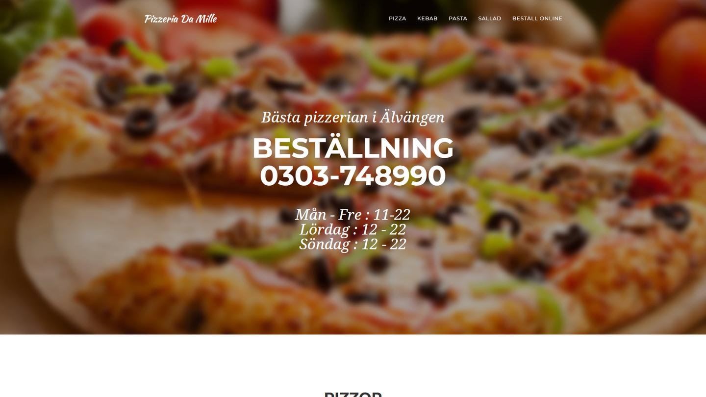 Pizzeria Da Mille