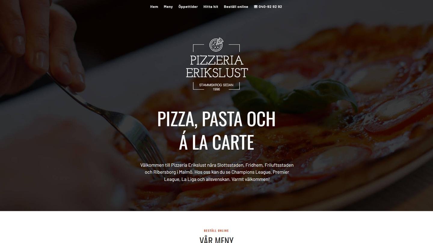 Pizzeria Erikslust
